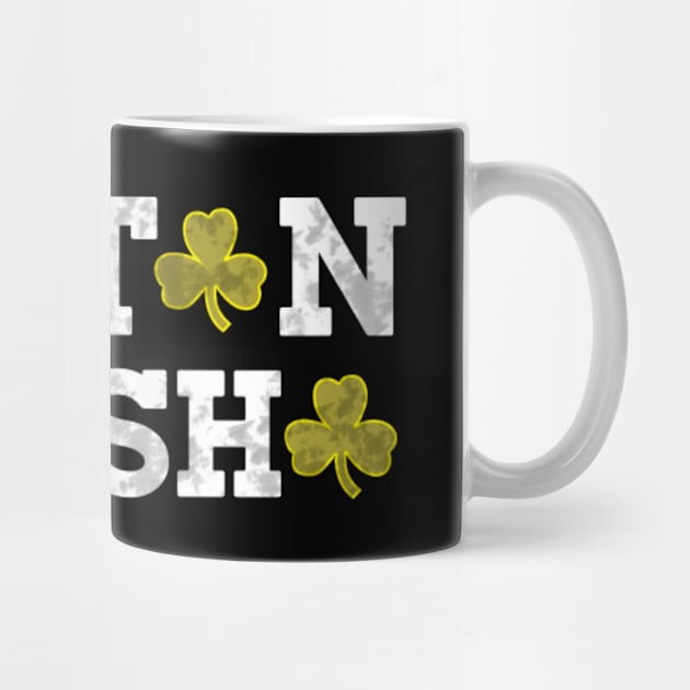 Boston Irish Shamrocks T shirt by sudiptochy29